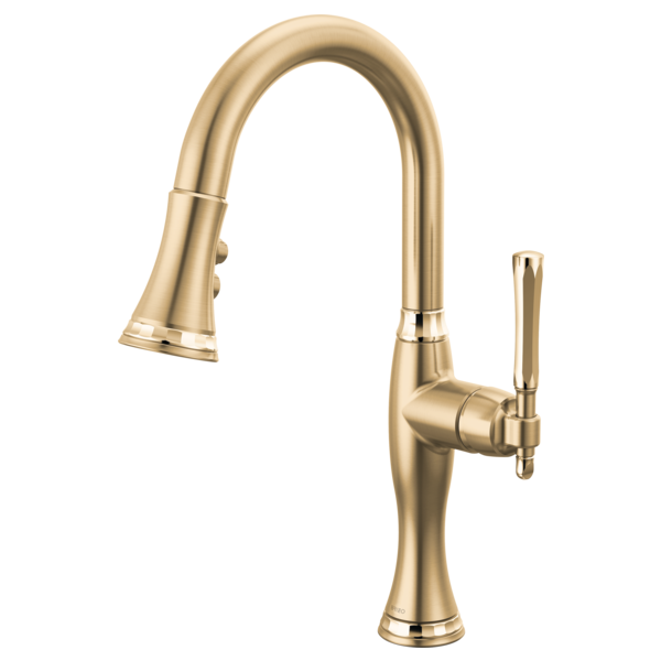 Brizo 63958LF The Tulham Kitchen Collection By Pull-Down Prep Kitchen Faucet