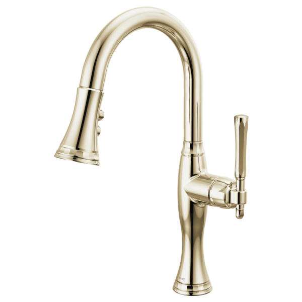Brizo 63958LF The Tulham Kitchen Collection By Pull-Down Prep Kitchen Faucet