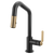 Brizo 63964LF Litze Pull-Down Prep Faucet With Angle Spout - Industrial Handle - Parent