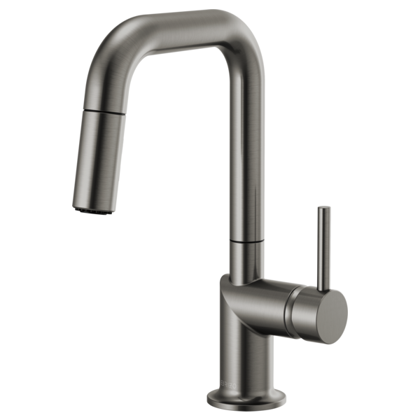 Brizo 63965LF-LHP Odin Pull-Down Prep Faucet With Square Spout - Less Handle
