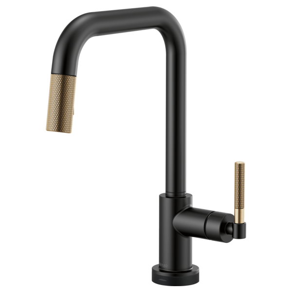 Brizo 64053LF Litze Smarttouch Pull-Down Kitchen Faucet With Square Spout and Knurled Handle - Parent