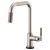 Brizo 64053LF Litze Smarttouch Pull-Down Kitchen Faucet With Square Spout and Knurled Handle