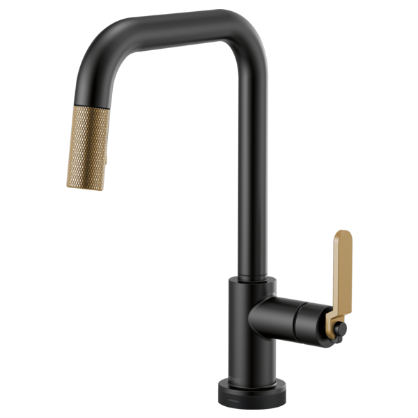 Brizo 64054LF Litze Smarttouch Pull-Down Kitchen Faucet With Square Spout and Industrial Handle - Parent