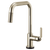 Brizo 64054LF Litze Smarttouch Pull-Down Kitchen Faucet With Square Spout and Industrial Handle