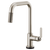 Brizo 64054LF Litze Smarttouch Pull-Down Kitchen Faucet With Square Spout and Industrial Handle