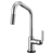 Brizo 64064LF Litze Smarttouch Pull-Down Kitchen Faucet With Angled Spout and Industrial Handle