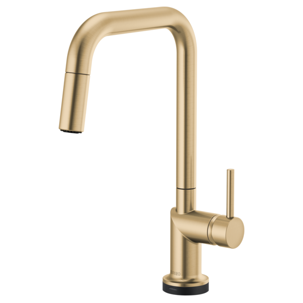 Brizo 64065LF-LHP Odin Smarttouch Pull-Down Kitchen Faucet With Square Spout - Less Handle