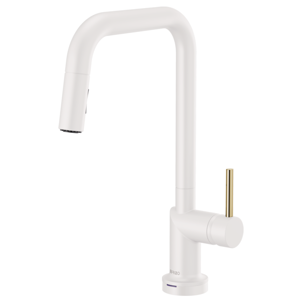 Brizo 64065LF-MWLHP Jason wu for smarttouch pull-down kitchen faucet with square spout - less handle