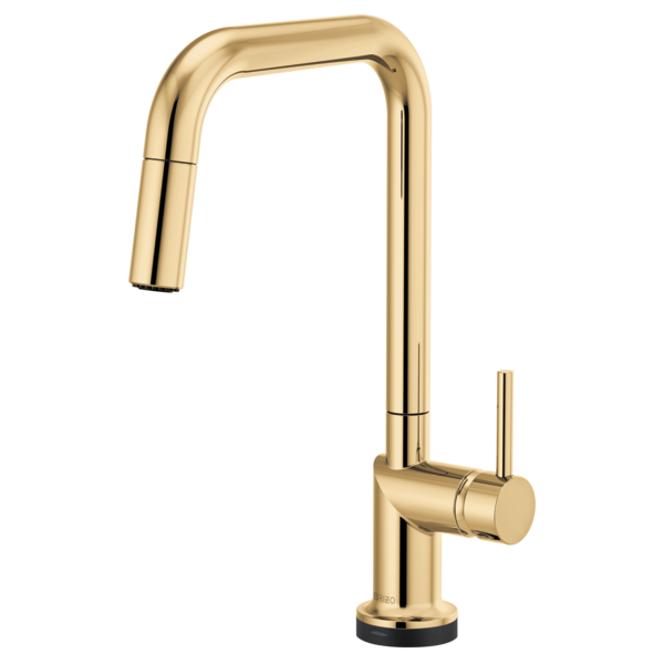 Brizo 64065LF-LHP Odin Smarttouch Pull-Down Kitchen Faucet With Square Spout - Less Handle