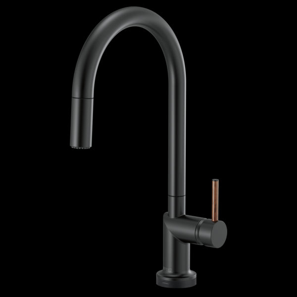 Brizo 64075LF-LHP Odin Smarttouch Pull-Down Kitchen Faucet With Arc Spout - Less Handle
