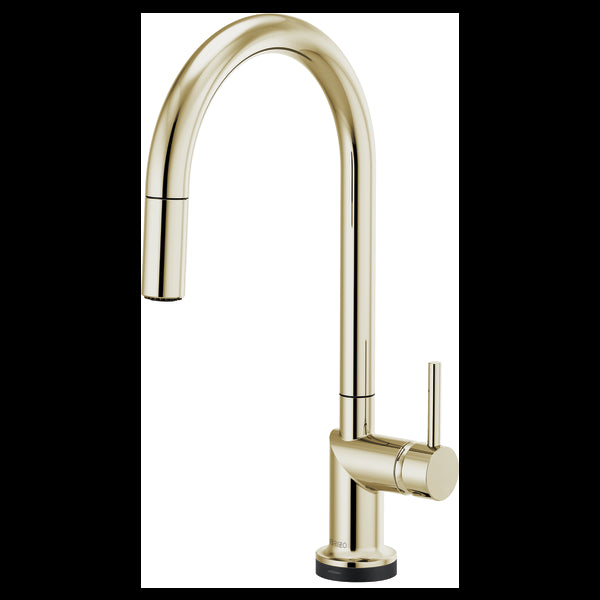 Brizo 64075LF-LHP Odin Smarttouch Pull-Down Kitchen Faucet With Arc Spout - Less Handle