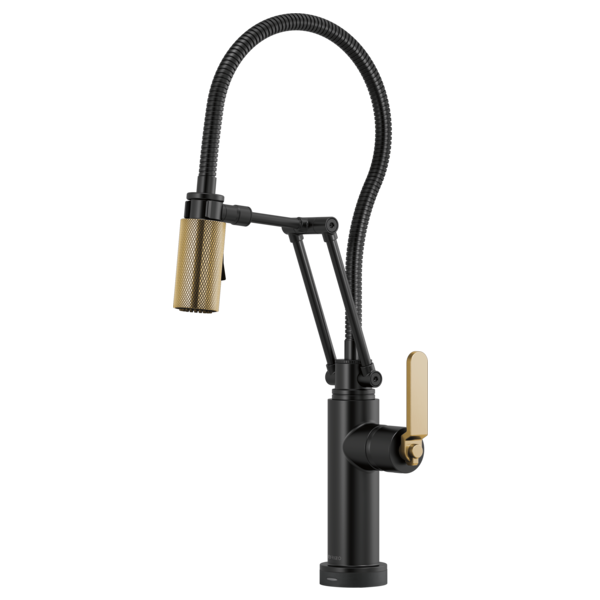 Brizo 64144LF Litze Smarttouch Articulating Kitchen Faucet With Finished Hose - Parent