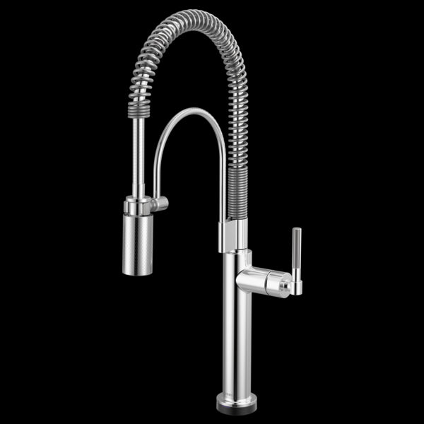Brizo 64343LF Litze Smarttouch Semi-Professional Kitchen Faucet - Knurled Handle