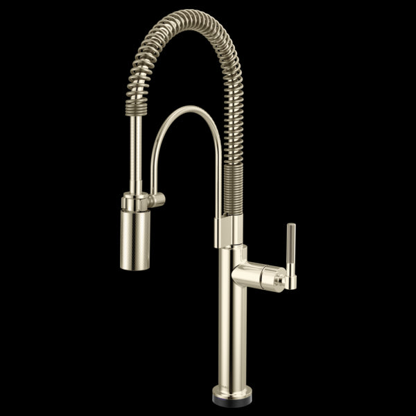 Brizo 64343LF Litze Smarttouch Semi-Professional Kitchen Faucet - Knurled Handle