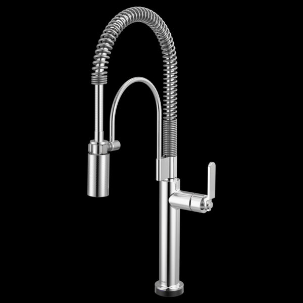 Brizo 64344LF Litze Smarttouch Semi-Professional Kitchen Faucet - Industrial Handle