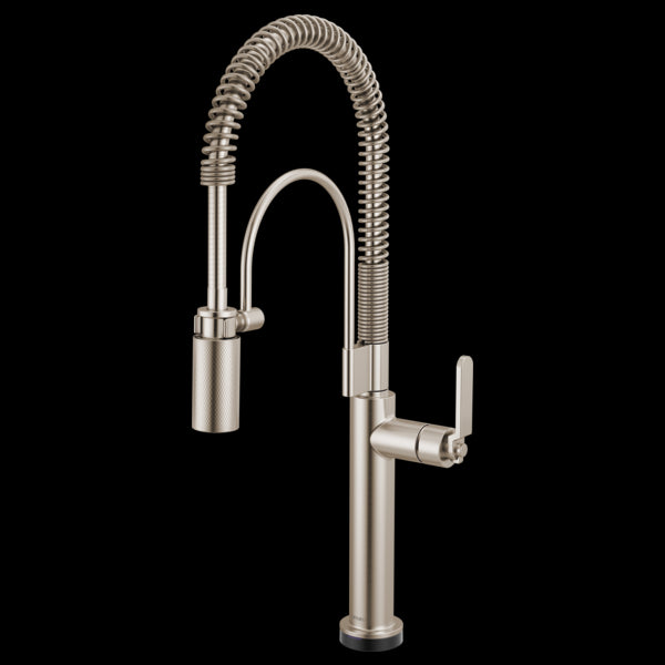 Brizo 64344LF Litze Smarttouch Semi-Professional Kitchen Faucet - Industrial Handle