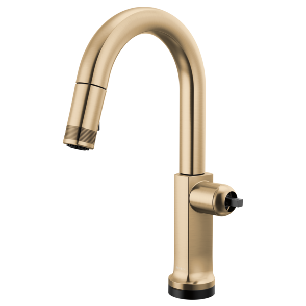 Brizo 64906LF-LHP-L Kintsu Smarttouch Pull-Down Prep Faucet With Arc Spout - Less Handle