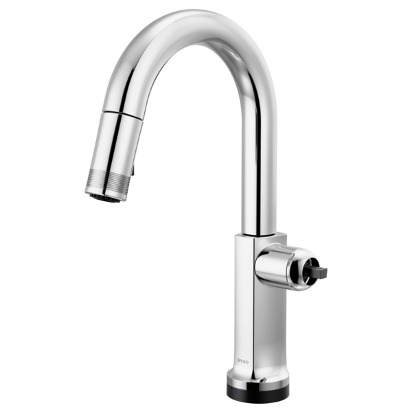 Brizo 64906LF-LHP-L Kintsu Smarttouch Pull-Down Prep Faucet With Arc Spout - Less Handle