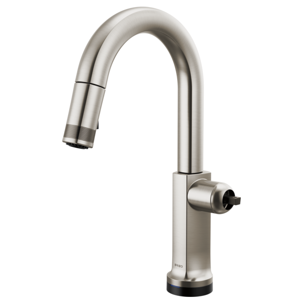 Brizo 64906LF-LHP-L Kintsu Smarttouch Pull-Down Prep Faucet With Arc Spout - Less Handle