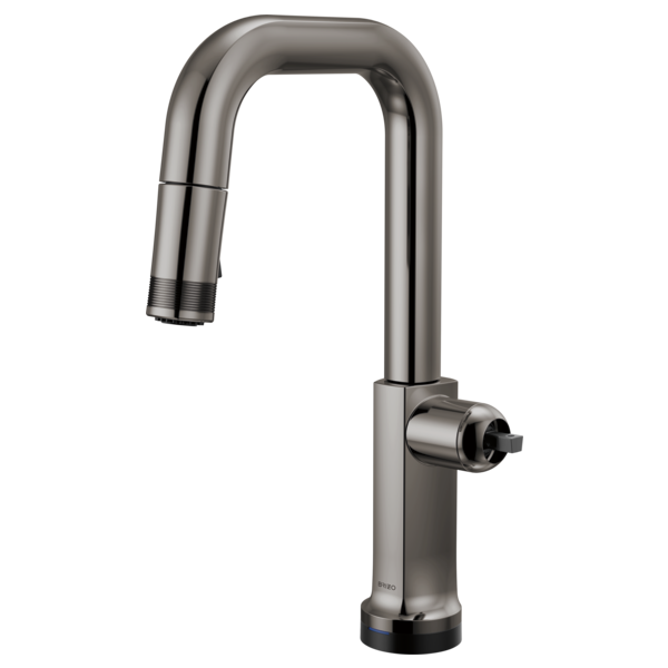 Brizo 64907LF-LHP-L Kintsu Smarttouch Pull-Down Prep Faucet With Square Spout - Less Handle