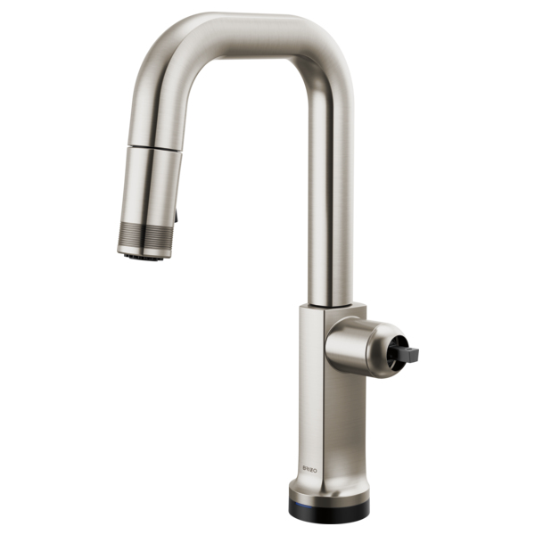 Brizo 64907LF-LHP-L Kintsu Smarttouch Pull-Down Prep Faucet With Square Spout - Less Handle