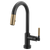 Brizo 64943LF Litze Smarttouch Pull-Down Prep Faucet With Arc Spout - Knurled Handle - Parent