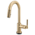 Brizo 64943LF Litze Smarttouch Pull-Down Prep Faucet With Arc Spout - Knurled Handle