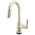 Brizo 64943LF Litze Smarttouch Pull-Down Prep Faucet With Arc Spout - Knurled Handle