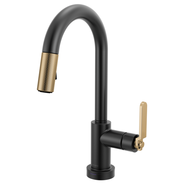Brizo 64944LF Litze Smarttouch Pull-Down Prep Faucet With Arc Spout - Industrial Handle - Parent