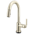 Brizo 64944LF Litze Smarttouch Pull-Down Prep Faucet With Arc Spout - Industrial Handle
