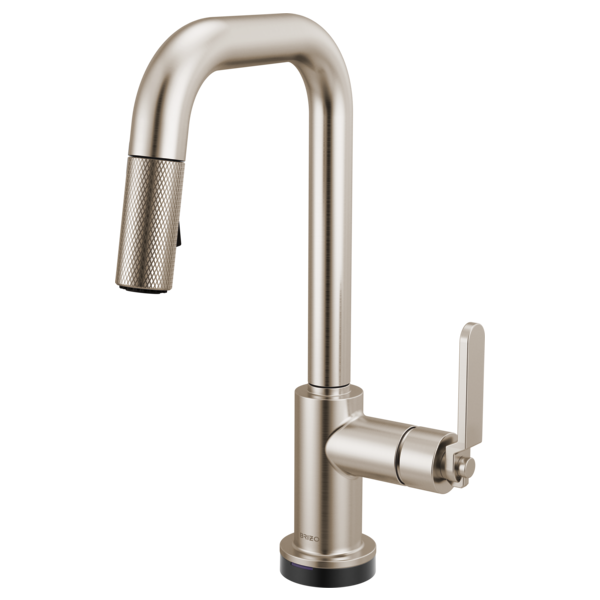Brizo 64954LF Litze Smarttouch Pull-Down Prep Faucet With Square Spout - Industrial Handle