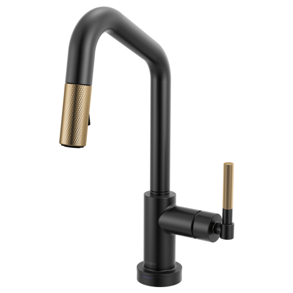 Brizo 64963LF Litze Smarttouch Pull-Down Prep Faucet With Angle Spout - Knurled Handle - Parent