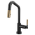 Brizo 64963LF Litze Smarttouch Pull-Down Prep Faucet With Angle Spout - Knurled Handle - Parent