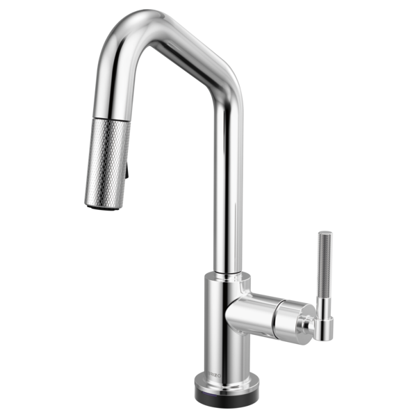 Brizo 64963LF Litze Smarttouch Pull-Down Prep Faucet With Angle Spout - Knurled Handle