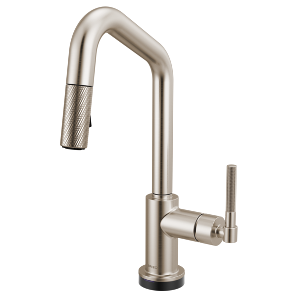Brizo 64963LF Litze Smarttouch Pull-Down Prep Faucet With Angle Spout - Knurled Handle