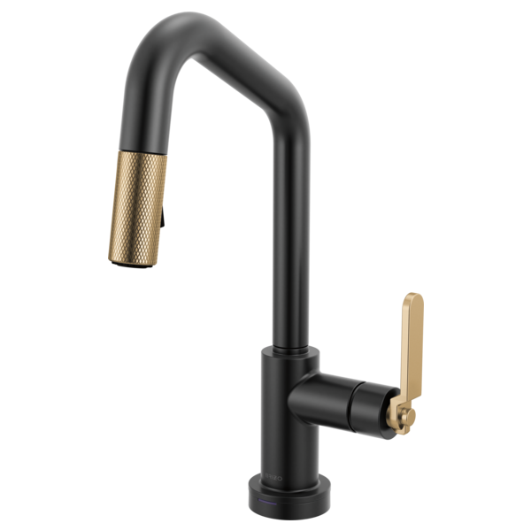 Brizo 64964LF Litze Smarttouch Pull-Down Prep Faucet With Angle Spout - Industrial Handle - Parent
