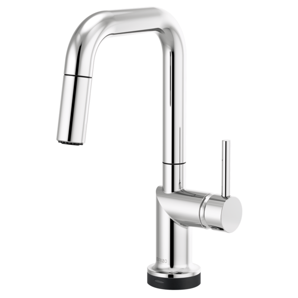 Brizo 64965LF-LHP Odin Smarttouch Pull-Down Prep Kitchen Faucet With Square Spout - Less Handle