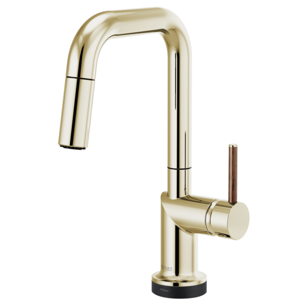 Brizo 64965LF-LHP Odin Smarttouch Pull-Down Prep Kitchen Faucet With Square Spout - Less Handle