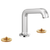 Brizo 65307LF-LHP-ECO Kintsu Widespread Lavatory Faucet With Angled Spout - Less Handles