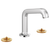 Brizo 65307LF-LHP Kintsu Widespread Lavatory Faucet With Angled Spout - Less Handles