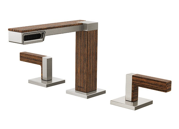 Brizo 65322LF-LHP Frank Lloyd Wright Widespread Lavatory Faucet - Less Handles