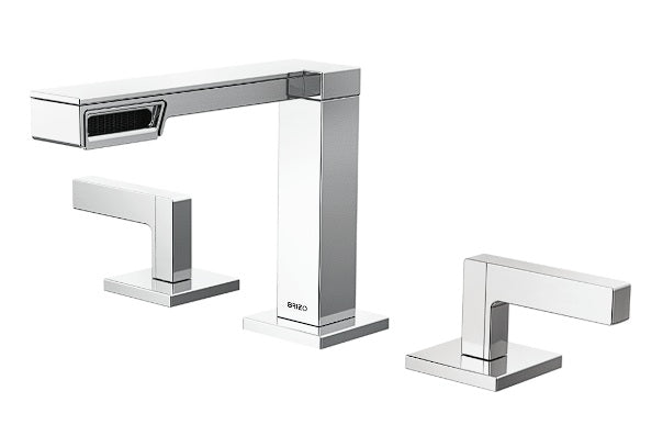 Brizo 65322LF-LHP Frank Lloyd Wright Widespread Lavatory Faucet - Less Handles