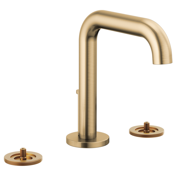 Brizo 65332LF-LHP-ECO Litze Widespread Lavatory Faucet With High Spout - Less Handles 1.2 Gpm