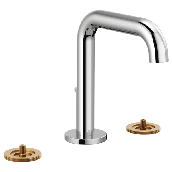 Brizo 65332LF-LHP-ECO Litze Widespread Lavatory Faucet With High Spout - Less Handles 1.2 Gpm