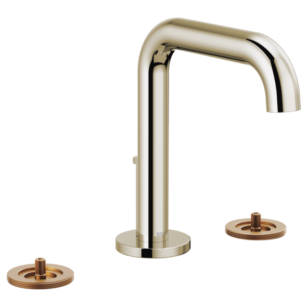 Brizo 65332LF-LHP-ECO Litze Widespread Lavatory Faucet With High Spout - Less Handles 1.2 Gpm