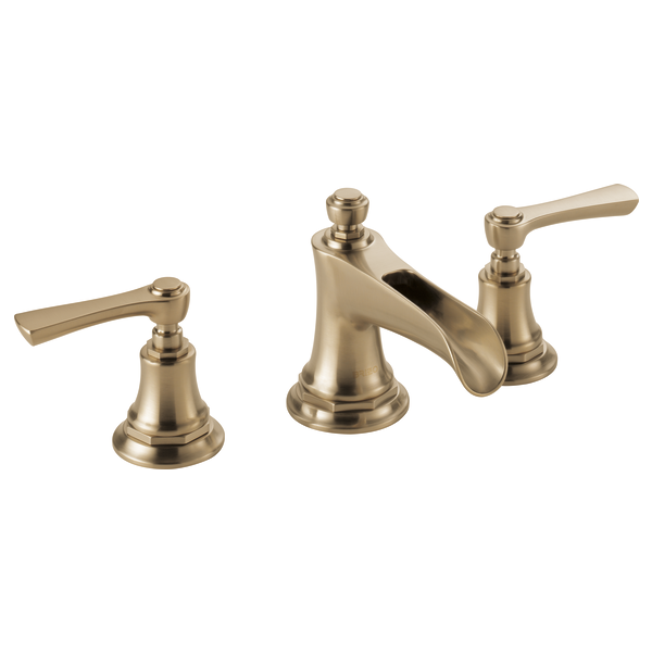 Brizo 65361LF-LHP Rook Widespread Lavatory Faucet With Channel Spout - Less Handles 1.5 Gpm - Parent