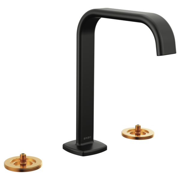 Brizo 65368LF-LHP-ECO Allaria Widespread Lavatory Faucet With Square Spout - Less Handles - Parent