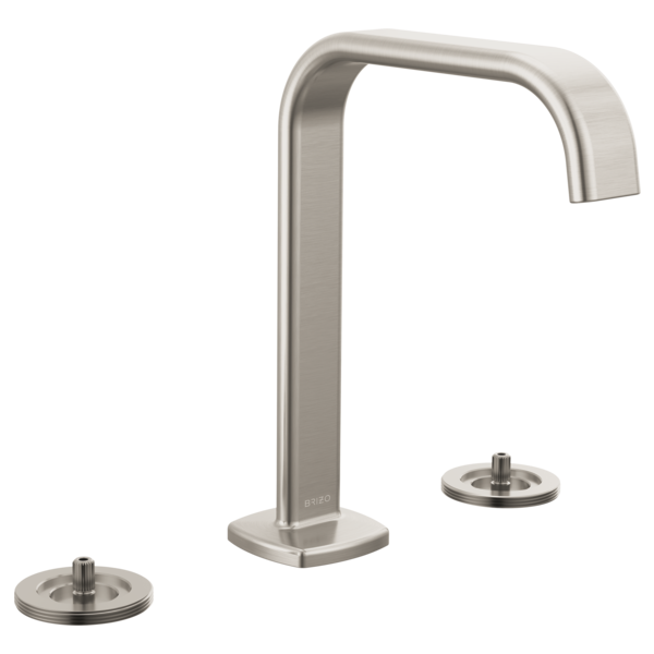 Brizo 65368LF-LHP-ECO Allaria Widespread Lavatory Faucet With Square Spout - Less Handles