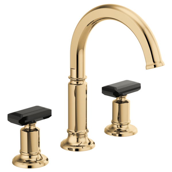 Brizo 65376LF-LHP Invari Widespread Lavatory Faucet With Arc Spout - Less Handles 1.5 Gpm