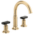 Brizo 65376LF-LHP Invari Widespread Lavatory Faucet With Arc Spout - Less Handles 1.5 Gpm